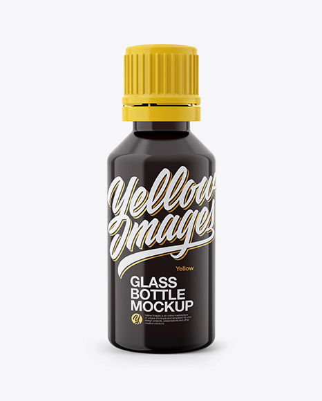 Glass Bottle Mockup