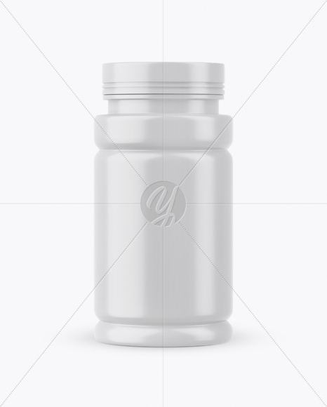 Matte Pills Bottle Mockup PSD #3