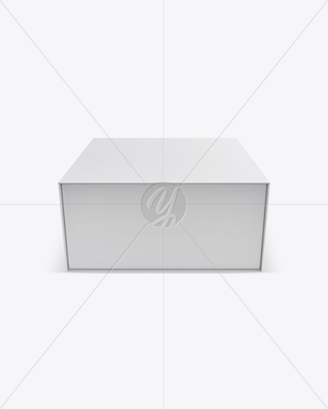 Glossy Paper Box Mockup (High Angle Shot) PSD #3