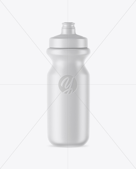 Matte Sport Bottle Mockup PSD #3