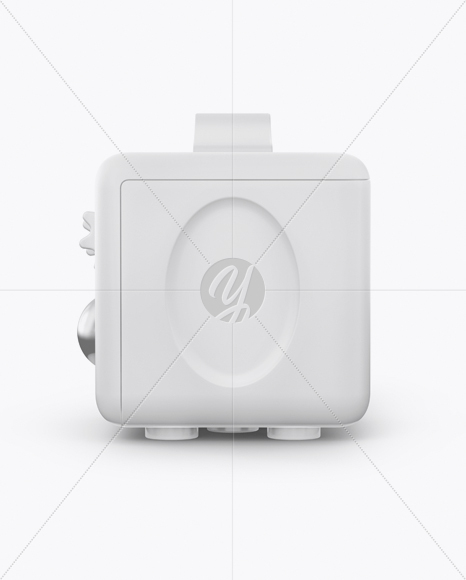 Fidget Cube Mockup Front View PSD #3
