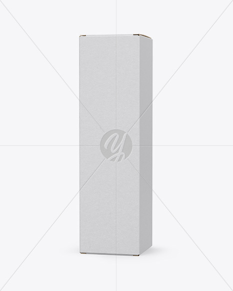 Box Mockup   Half Side View PSD #3