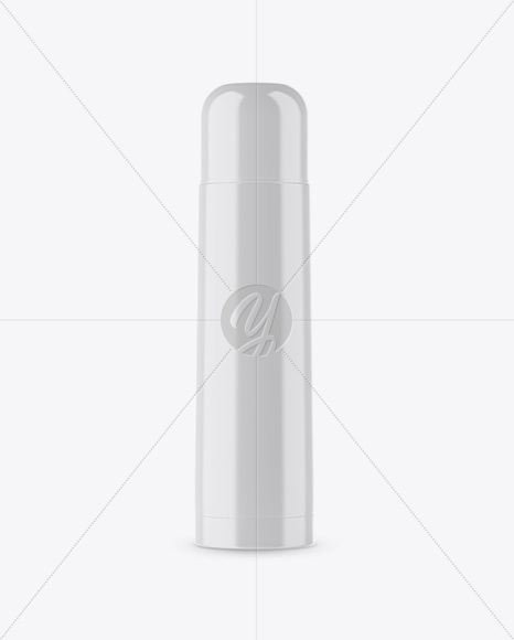 Free Glossy Thermos Mockup