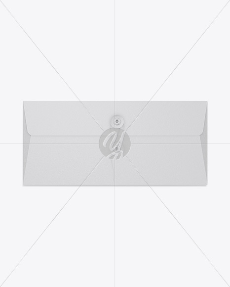 Textured Envelope With String Closure Mockup PSD #3