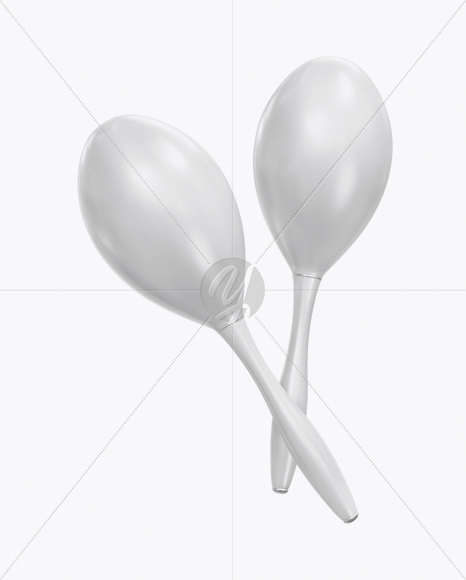 Two Maracas Mockup PSD #3