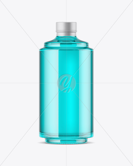 Glass Bottle W  Liquor Mockup PSD #3