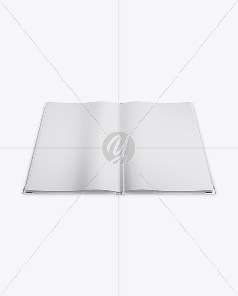Opened Book Mockup   High Angle Shot PSD #3