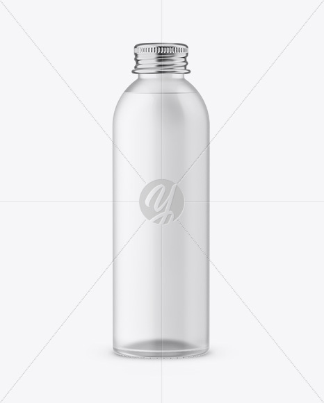 Frosted Bottle Mockup PSD #3