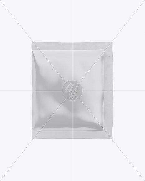 Matte Sachet Mockup PSD #3
