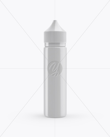 Glossy Dropper Bottle Mockup PSD #3