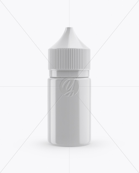 Glossy Dropper Bottle Mockup PSD #3