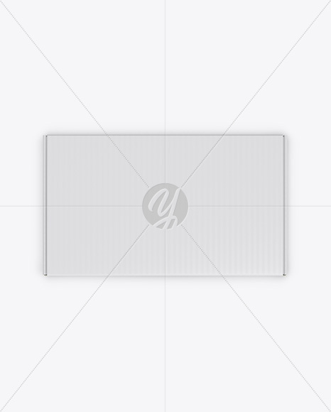 Glossy Box Mockup  Top View PSD #3