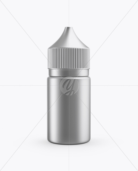 Metallic Dropper Bottle Mockup PSD #3