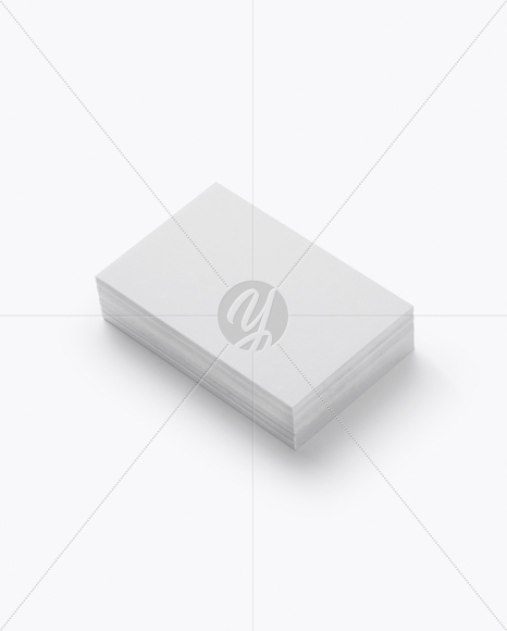 Business Cards Mockup   Half Side View (High Angle Shot) PSD #3