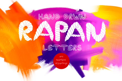 Hand drawn sets  &#034;RAPAN&#034;