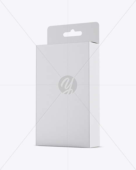 Paper Box Mockup   Half Side View PSD #3