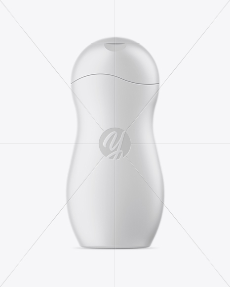 Matte Shampoo Bottle Mockup PSD #3