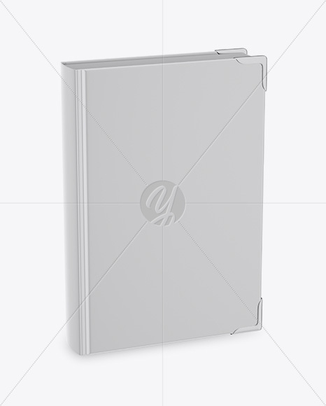 Book W  Matte Cover Mockup   Half Side View PSD #3