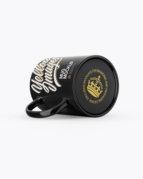 Glossy Mug Mockup