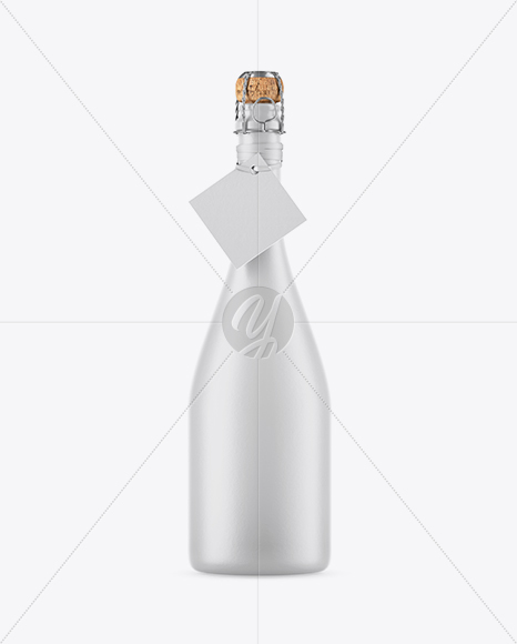 Matte Ceramic Bottle Mockup PSD #3