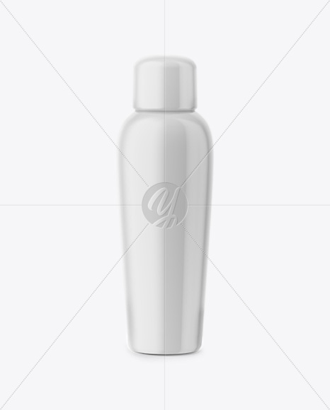 Glossy Cosmetic Bottle Mockup PSD #3