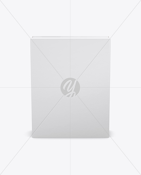 20oz Box Mockup Front View (High Angle Shot) PSD #3