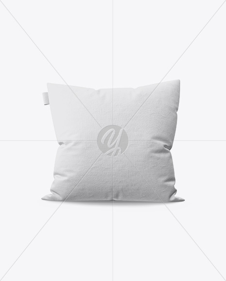 Square Pillow Mockup PSD #3
