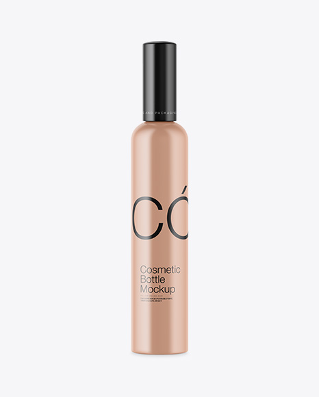 Download Free Matte Cosmetic Bottle Mockup PSD Template