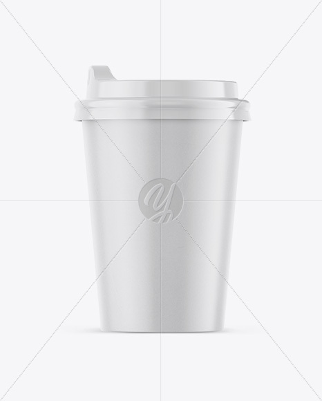 Coffee Cup Mockup   Front View PSD #3