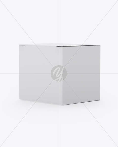 Paper Box Mockup   Half Side View PSD #3