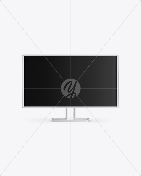 Glossy Monitor Mockup