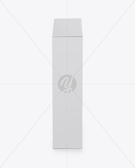 Paper Box Mockup   Side View (High Angle Shot) PSD #3