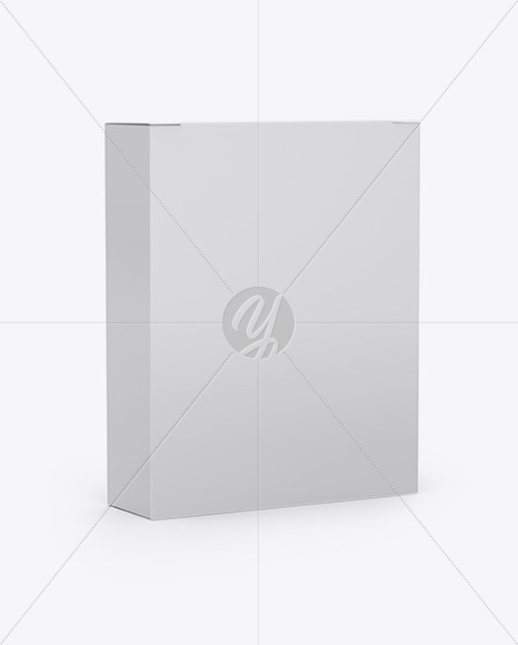 Paper Box Mockup   Half Side View PSD #1