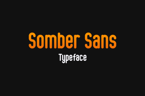 Somber Sans Typeface