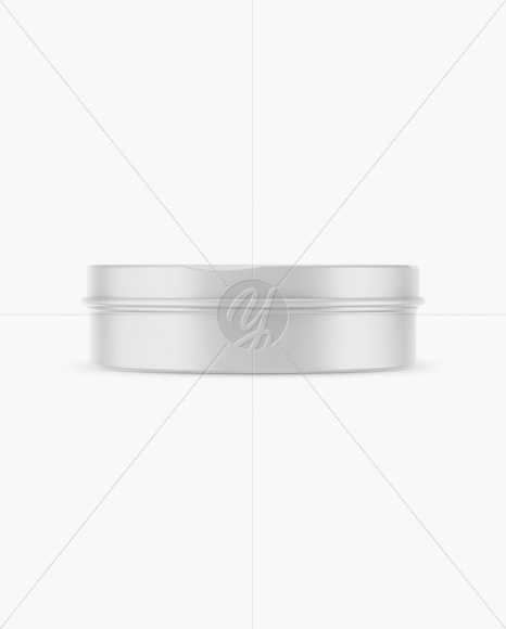 New Matte Cosmetic Jar Mockup