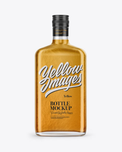 Glass Bottle Mockup