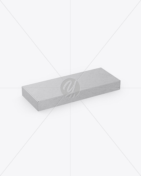 Download Kraft Box Mockup - Half Side View (High-Angle Shot) in Box ... Yellowimages Mockups