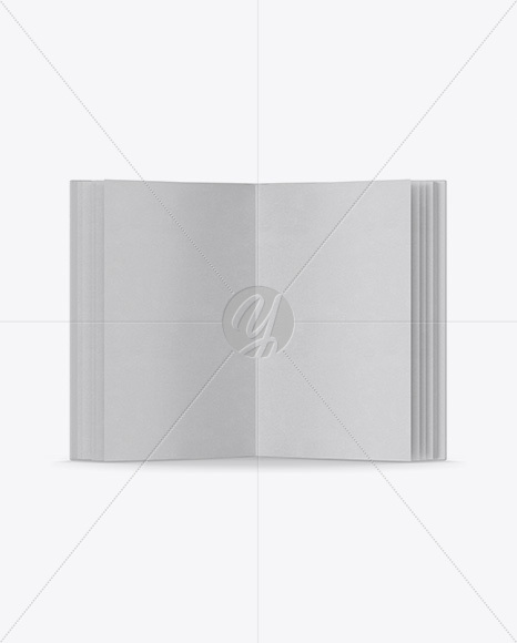 Download Free Opened Book W Leather Cover Mockup In Stationery Mockups On Yellow Images Object Mockups PSD Mockup Template