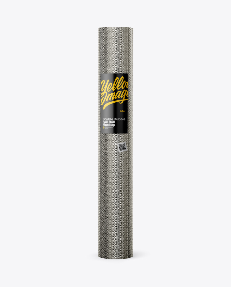 Double Bubble Foil Roll Mockup