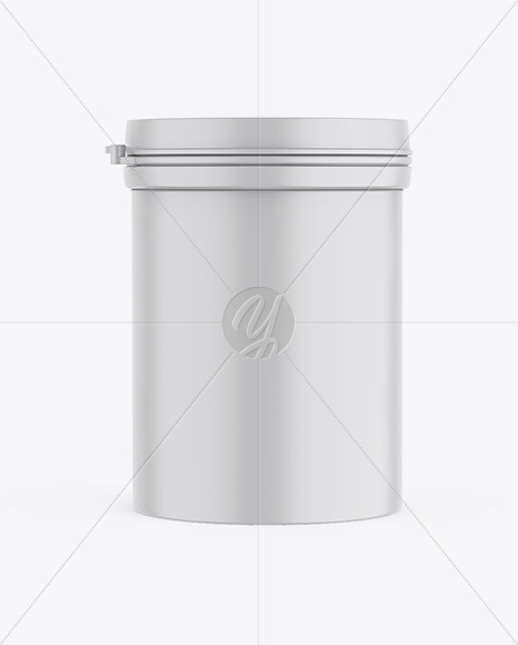 Matte Jar Mockup - Front View