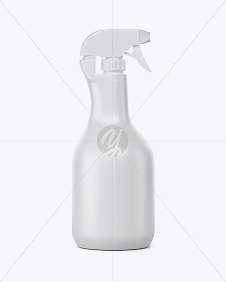 Matte Sprayer Bottle Mockup