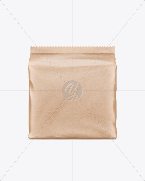 Download Download Kraft Package Mockup - Front View PSD Yellowimages Mockups