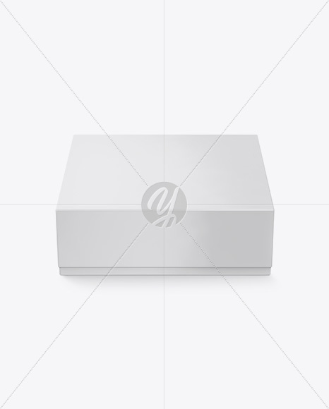 Glossy Paper Box Mockup PSD #3