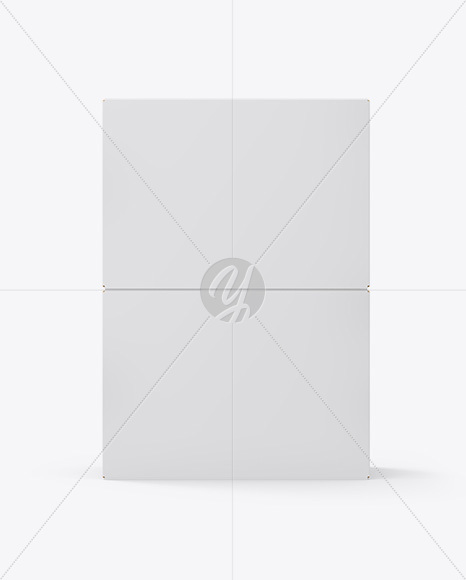 Two Paper Boxes Mockup PSD #3