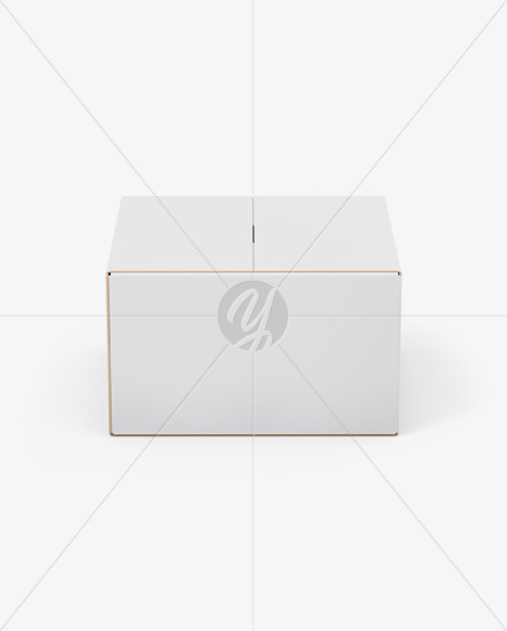 Paper Box Mockup PSD #3