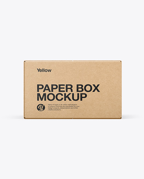 Kraft Box Mockup