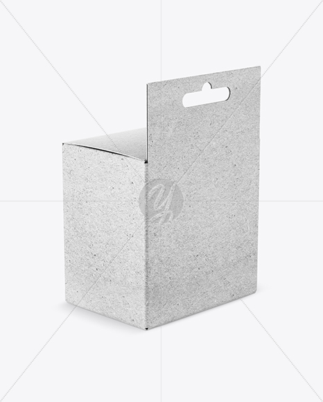 Kraft Paper Box Mockup PSD #3