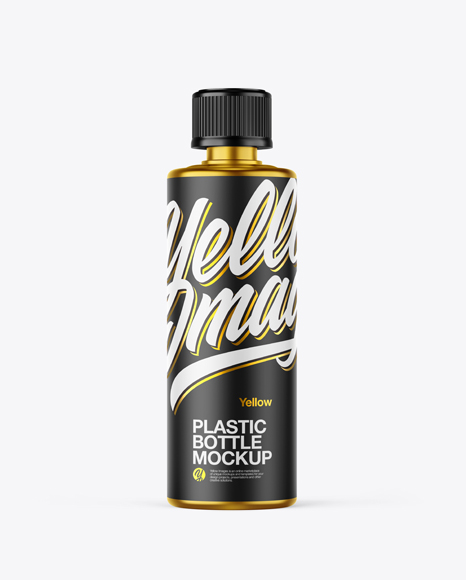 Metallized Bottle Mockup 2 Metallized Bottle Mockup