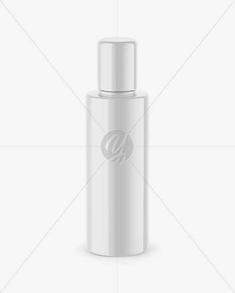 Glossy Cosmetic Bottle Mockup PSD #3