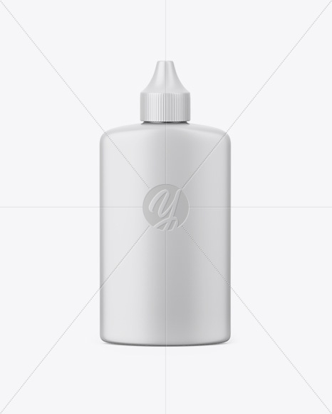 Matte Bottle Mockup PSD #3